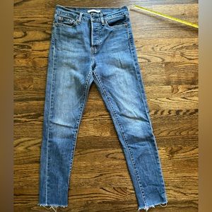 Levi's wedgie skinny jeans